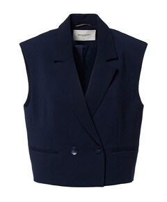Dames gilet blauw