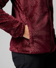 Dames vest bordeaux