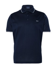 Heren polo blauw