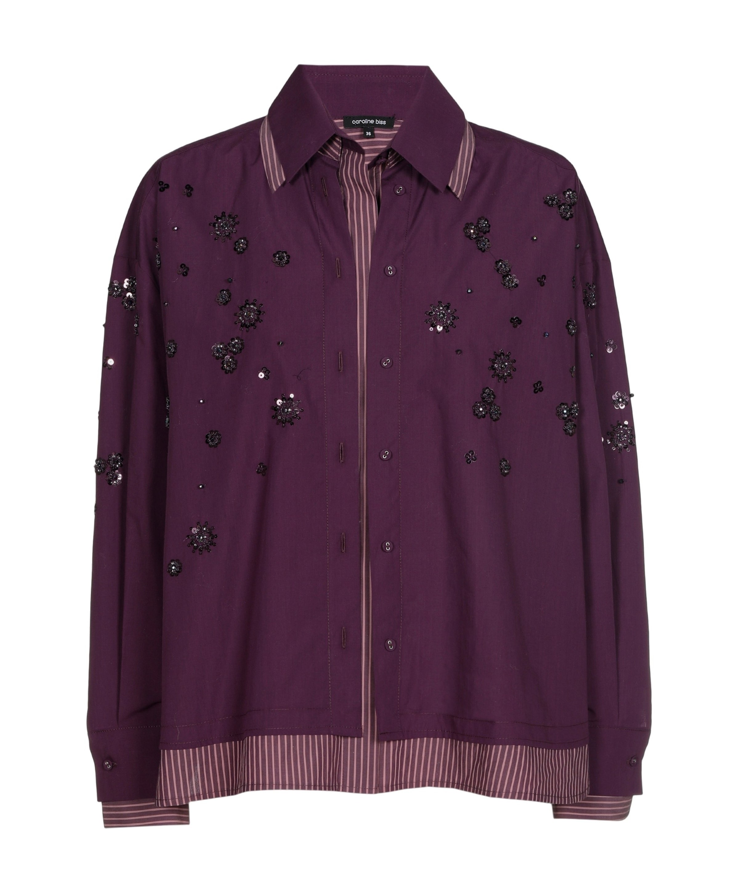 Dames blouse paars