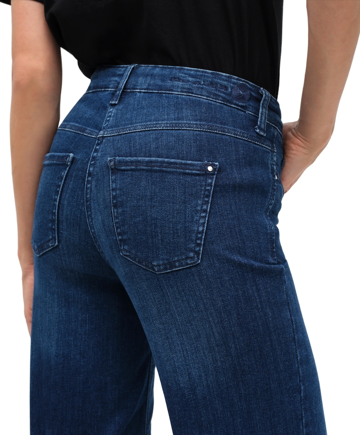 DREAM WIDE dames jeans blauw