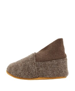 Wool Rib uniseks pantoffels  bruin