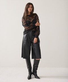 Dames blouse zwart