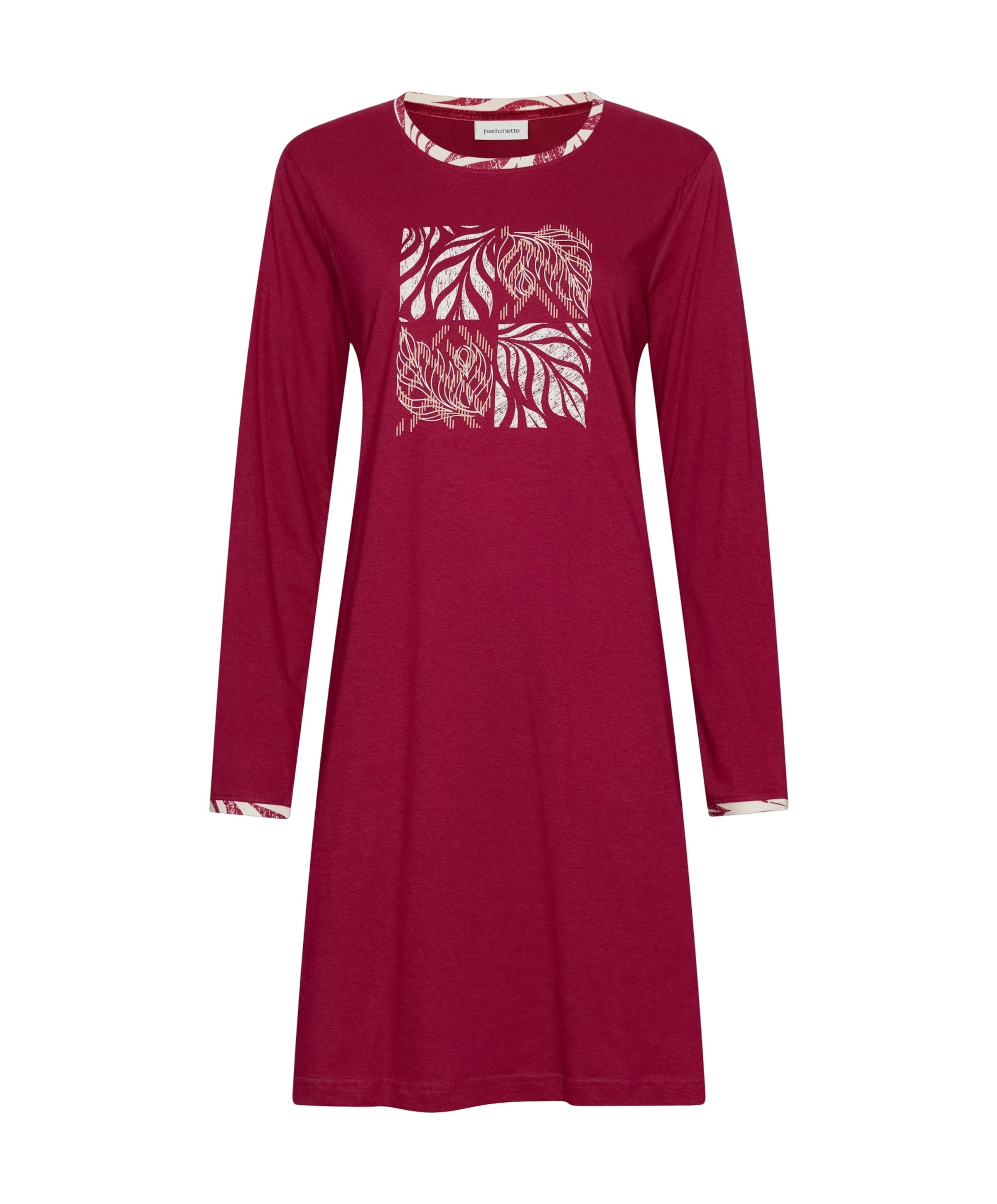 Dames nachthemd rood