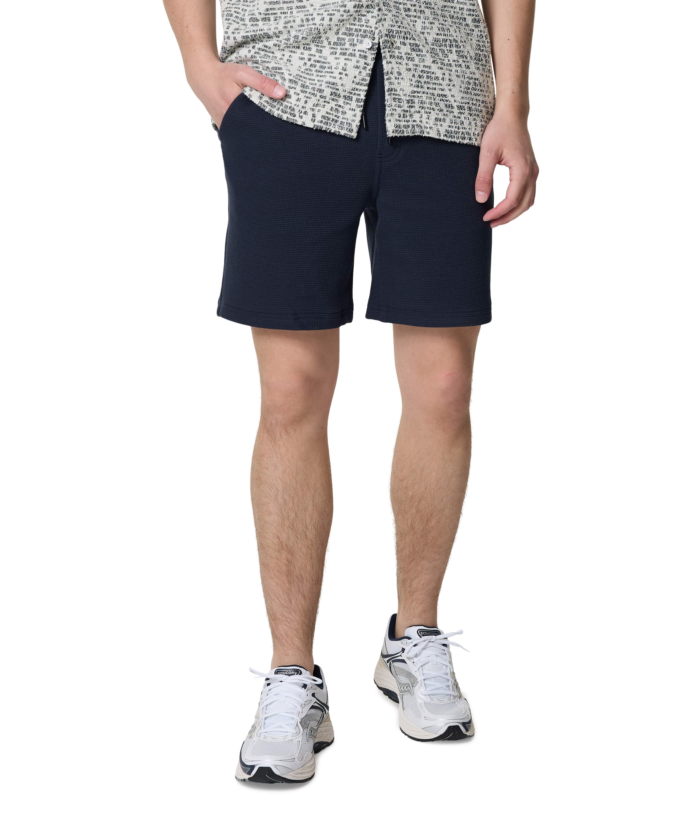 Donald heren korte broek blauw