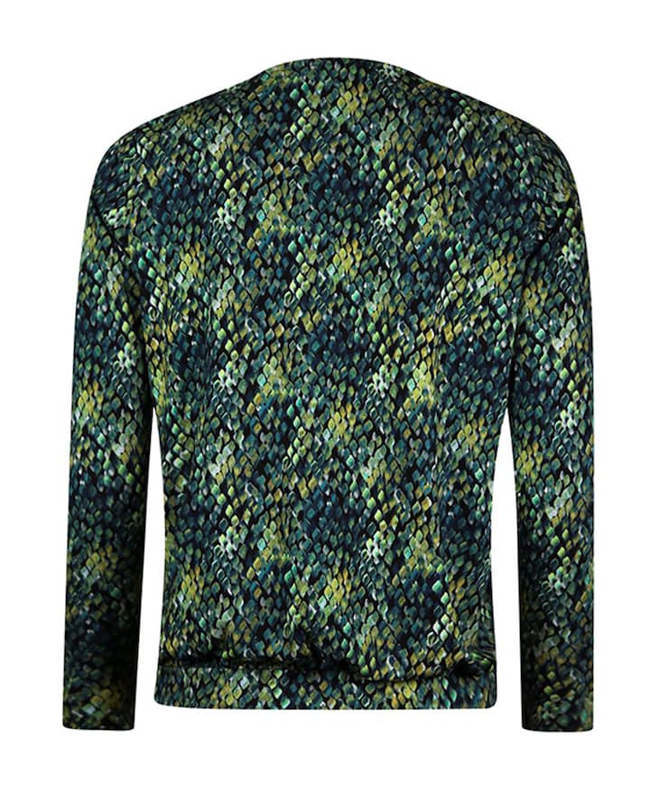 Dames longsleeve groen