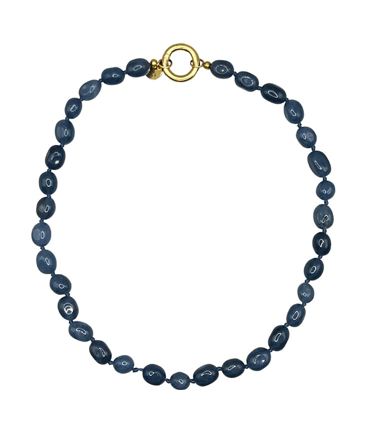 Dames ketting blauw