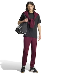 M FEELCOZY dames trainingsbroek rood