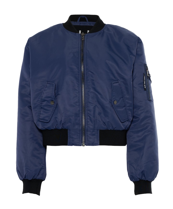Dames jas blauw