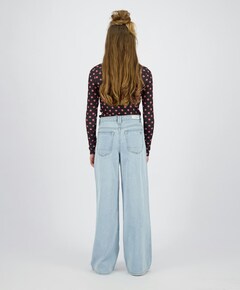 Monaco Stud meisjes jeans blauw