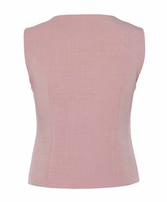 Dames gilet roze