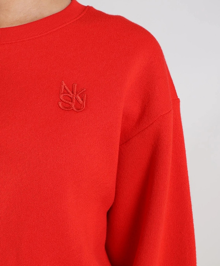 Dames sweater rood