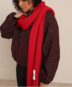 Dames sjaal rood
