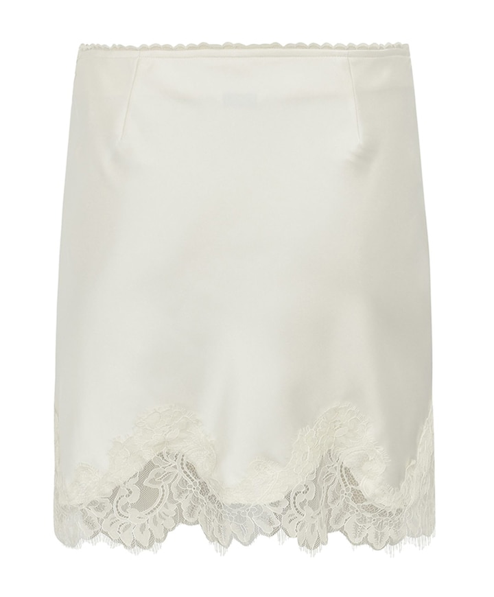 Dames rok beige