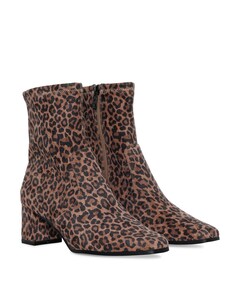 Women enkellaarzen bruin