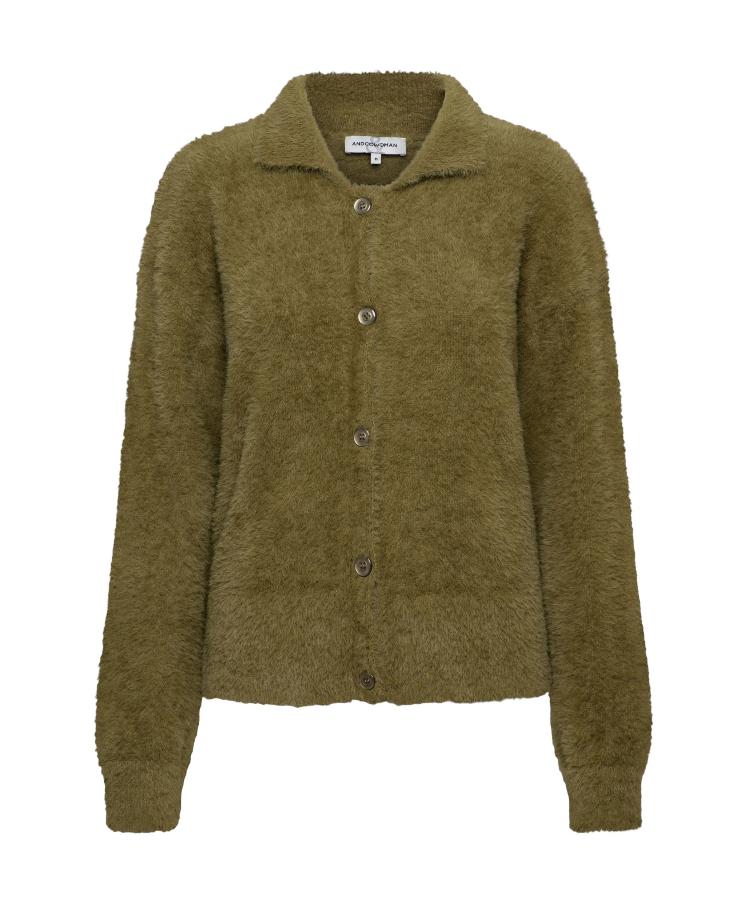 Dames vest groen