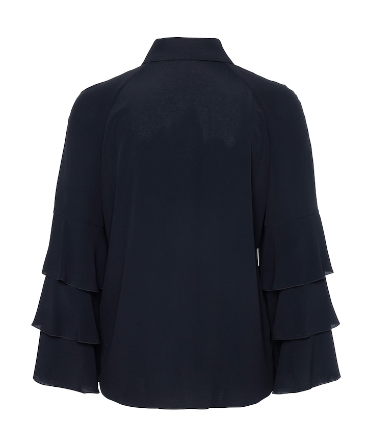Blouse blauw