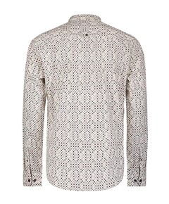 Overhemd lange mouw paars