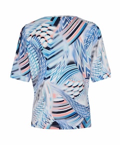 Dames t-shirt blauw
