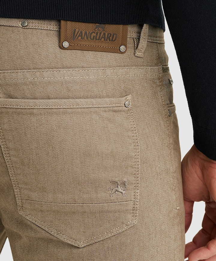 V850 RIDER COLORED TWO TONE heren broek beige