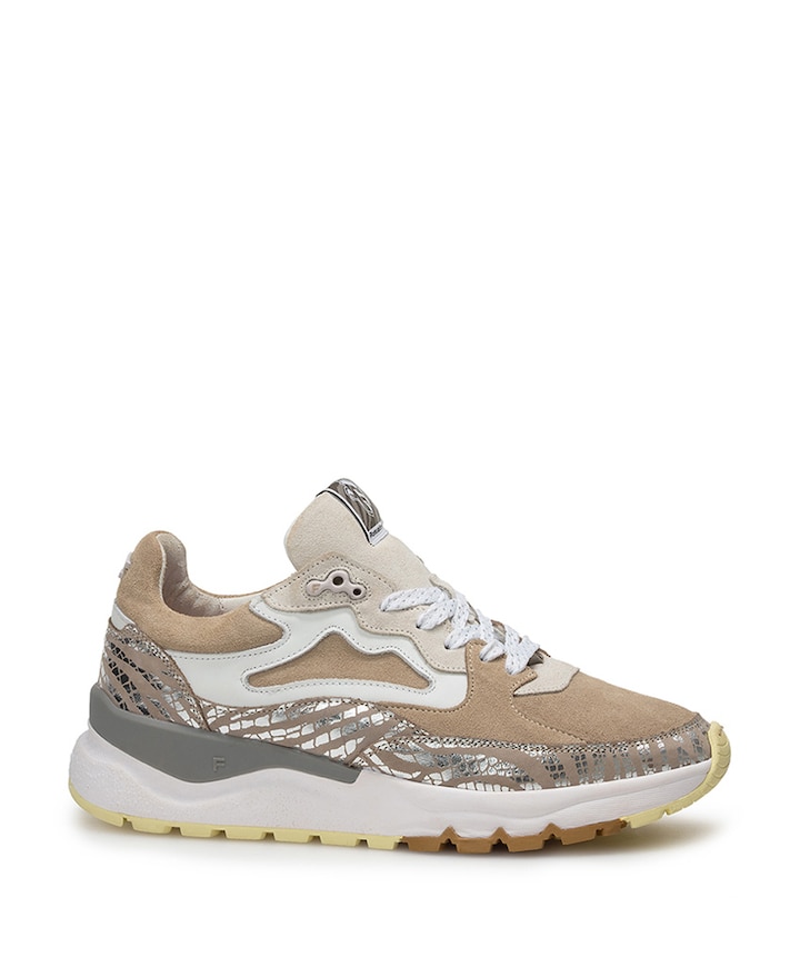 dames sneakers beige