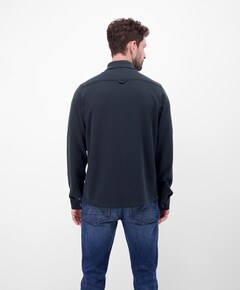 Heren overshirt blauw