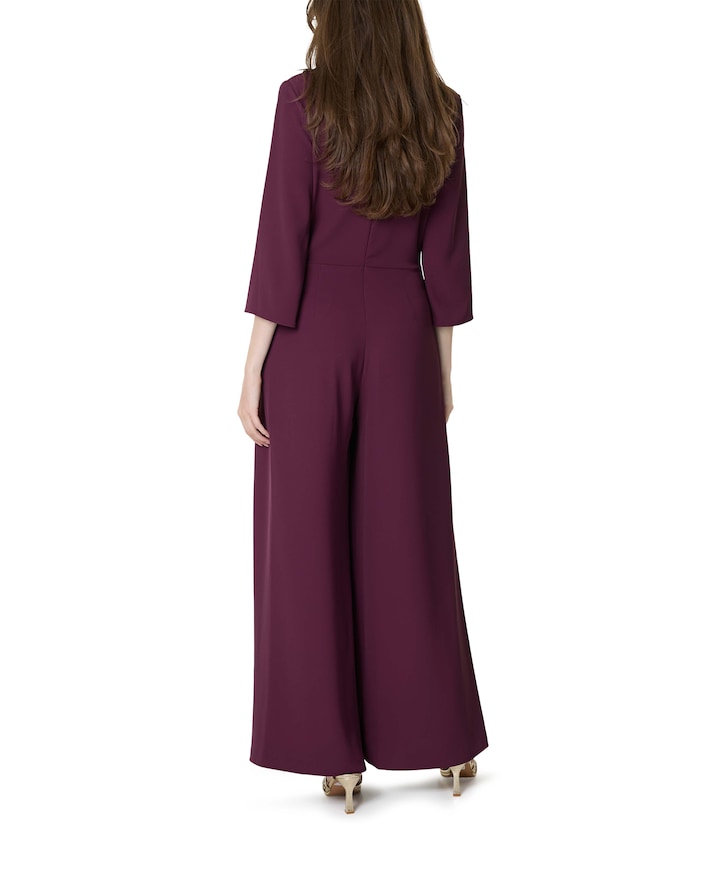 BACI WALLIS.F001-P - Tuta dames jumpsuit bordeaux