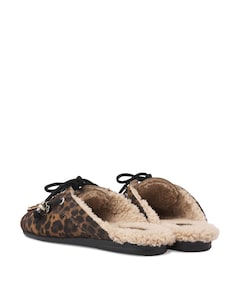 June Jutta dames clogs bruin