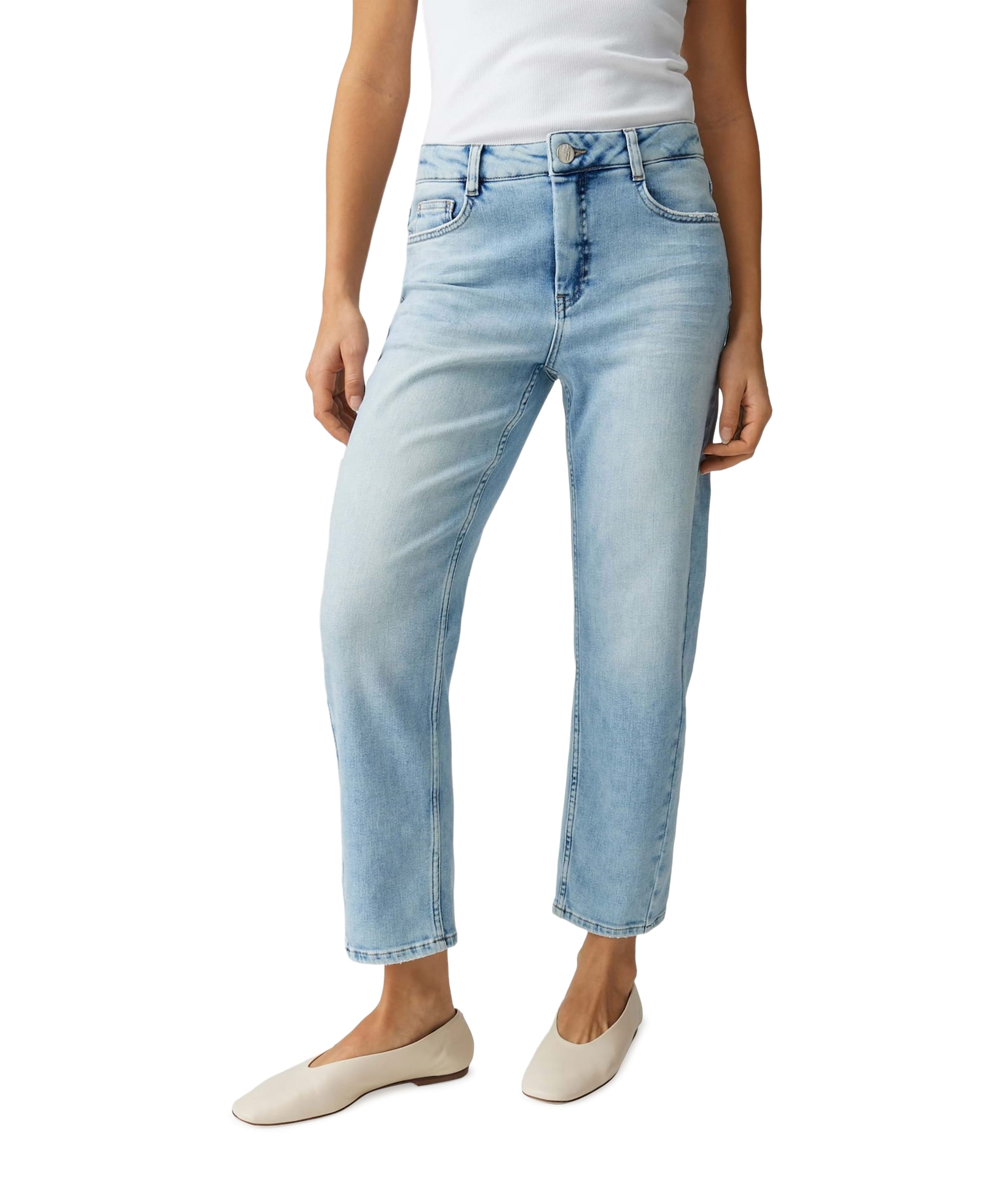 Minah honest dames jeans blauw