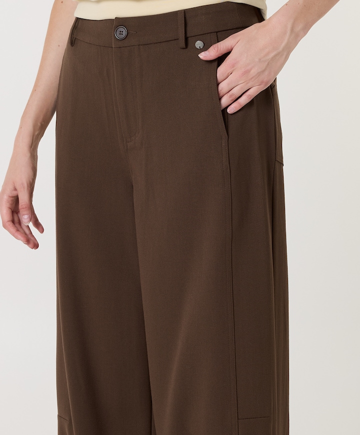 dames broek bruin