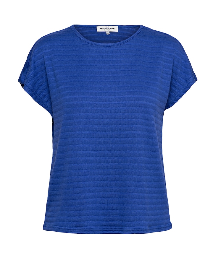 Dames t-shirt blauw