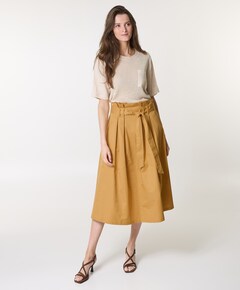 Dames rok beige