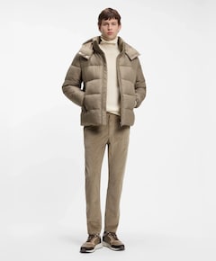 Heren jas beige