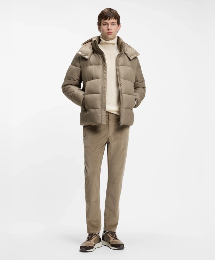 Heren jas beige