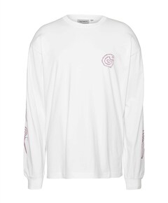 Heren longsleeve wit