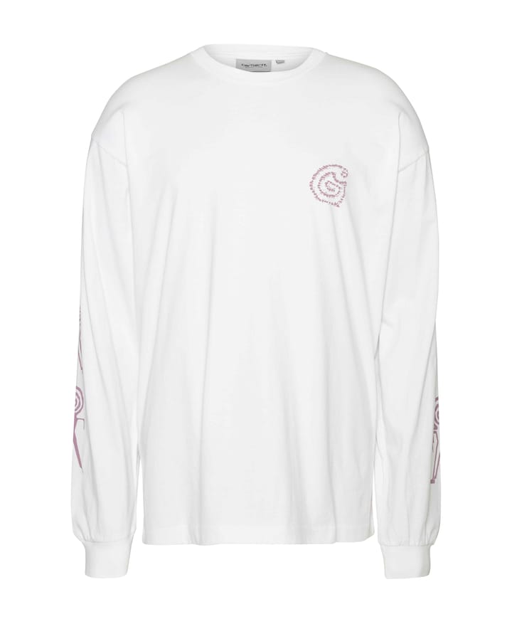 Heren longsleeve wit