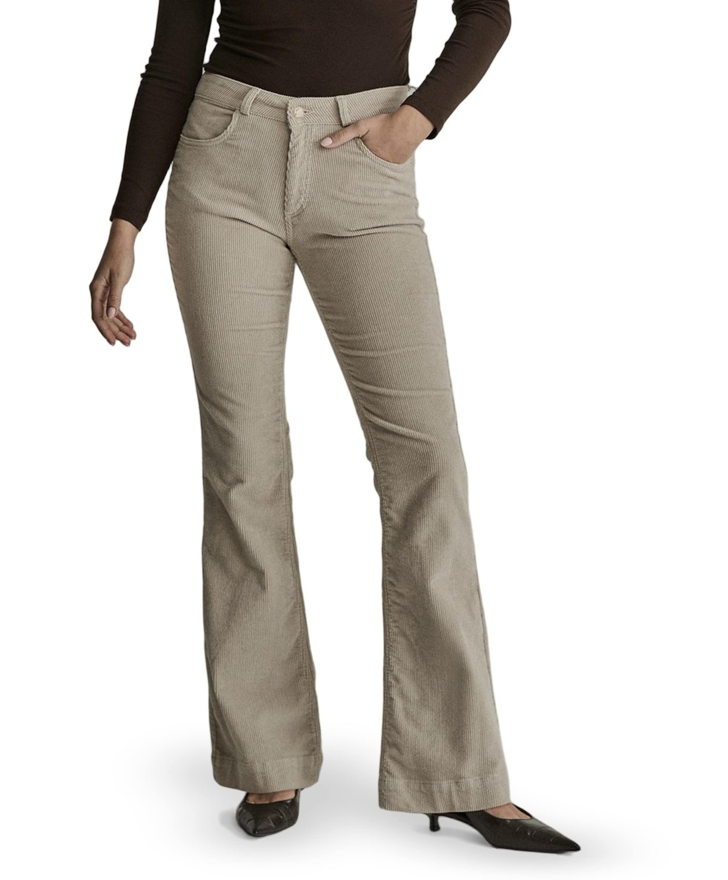 Jade - Vintage Corduroy - 001 - Bla dames broek ecru