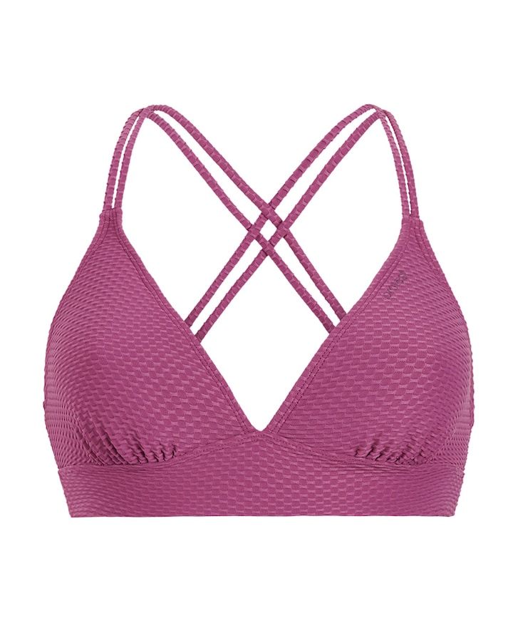 Dames bikinitop paars