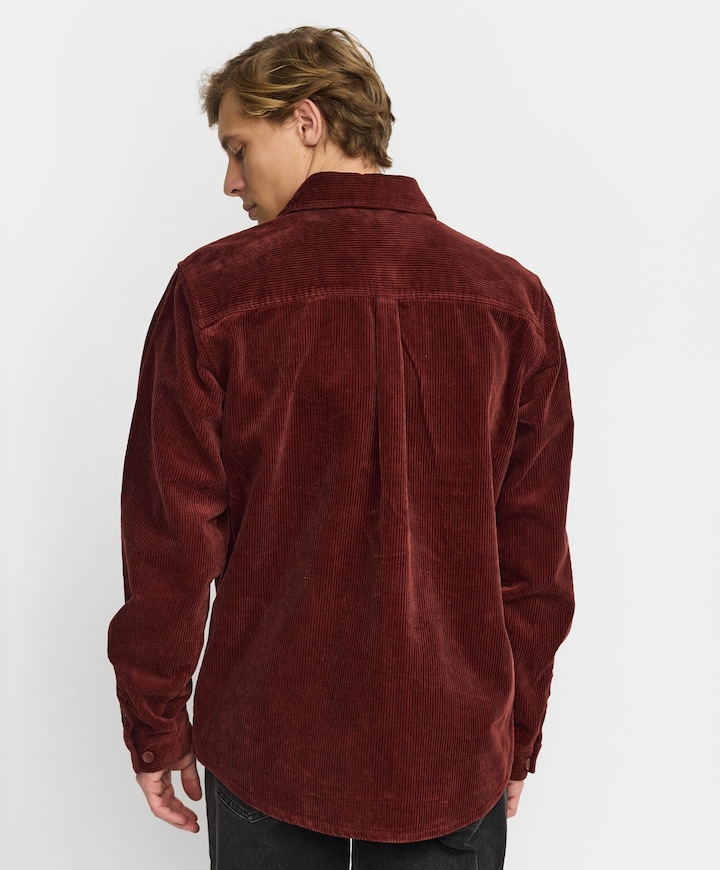 Heren overshirt rood