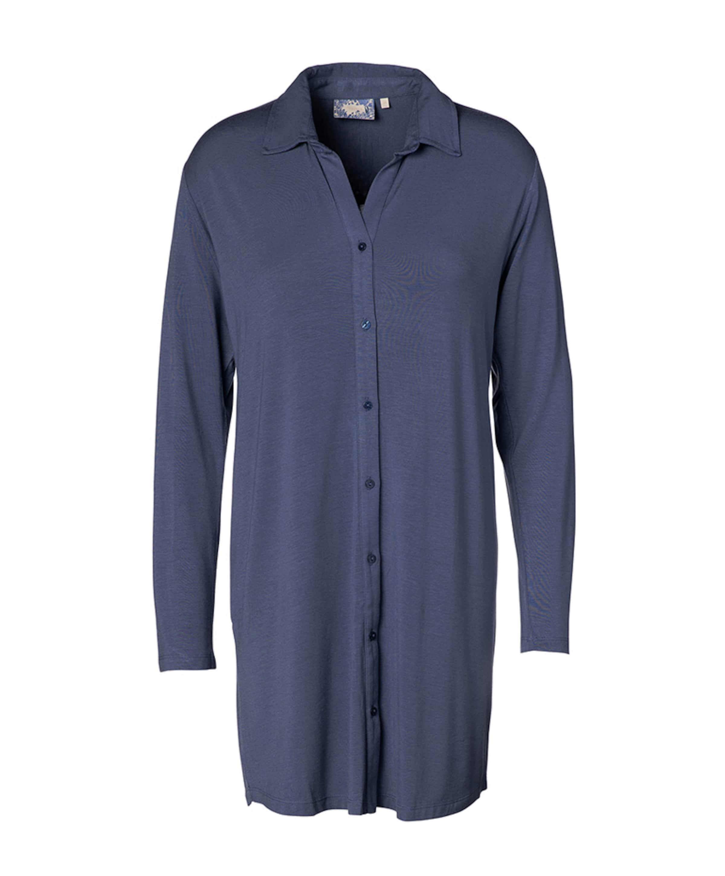 Dames nachthemd blauw