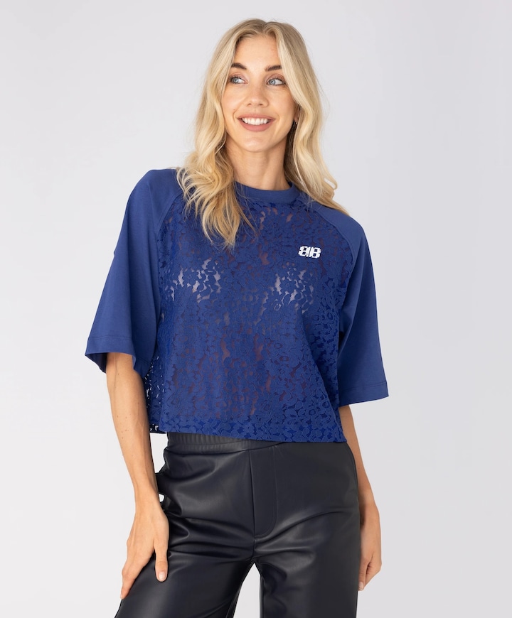 Dames T-shirt blauw