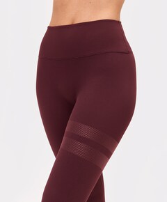 The Signature One Leggings dames tight bordeaux
