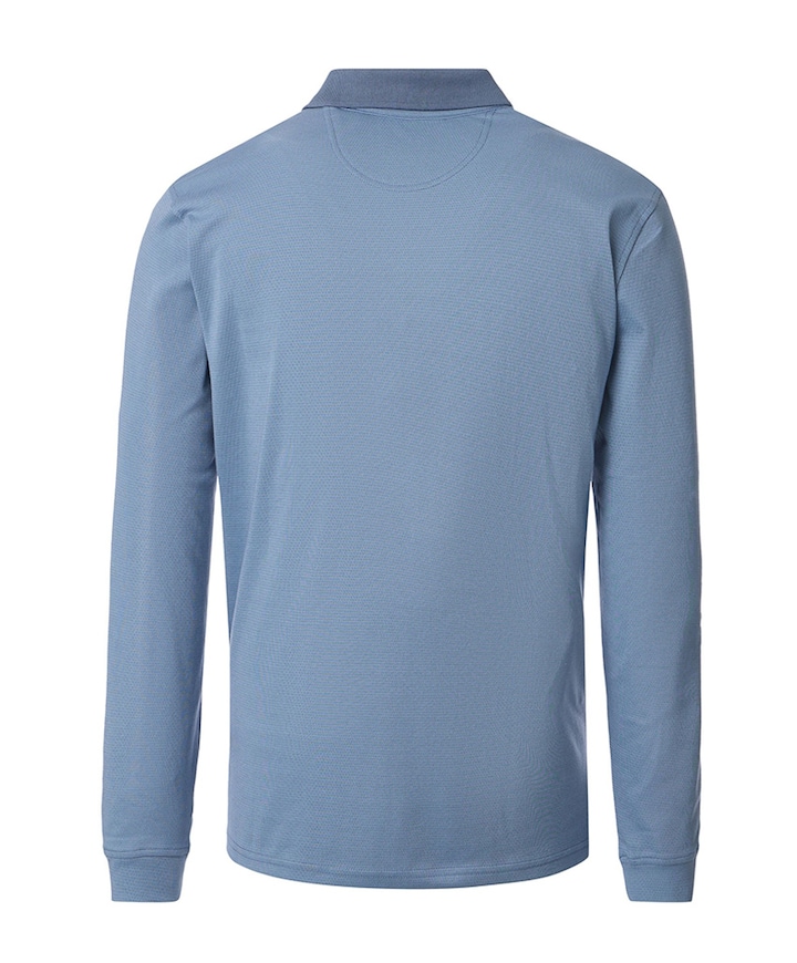 Heren polo blauw