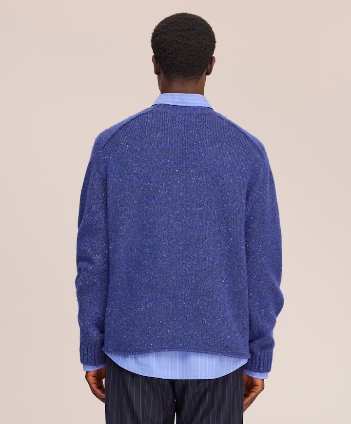 Heren trui blauw