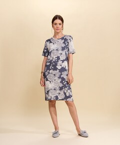 Dames nachthemd blauw