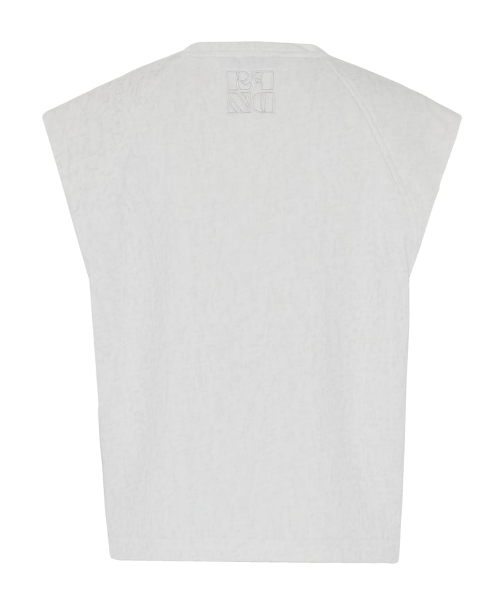 Dames top ecru