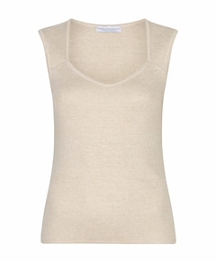 Dames top beige