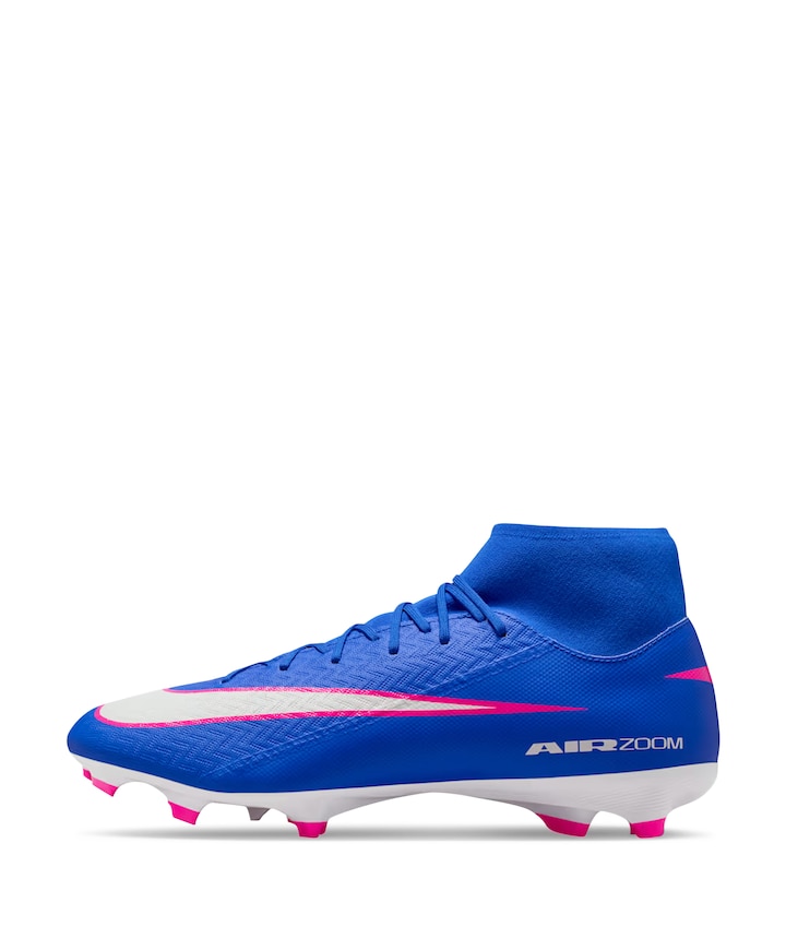 Zm Superfly 10 Acad Fg/mg heren voetbalschoenen blauw