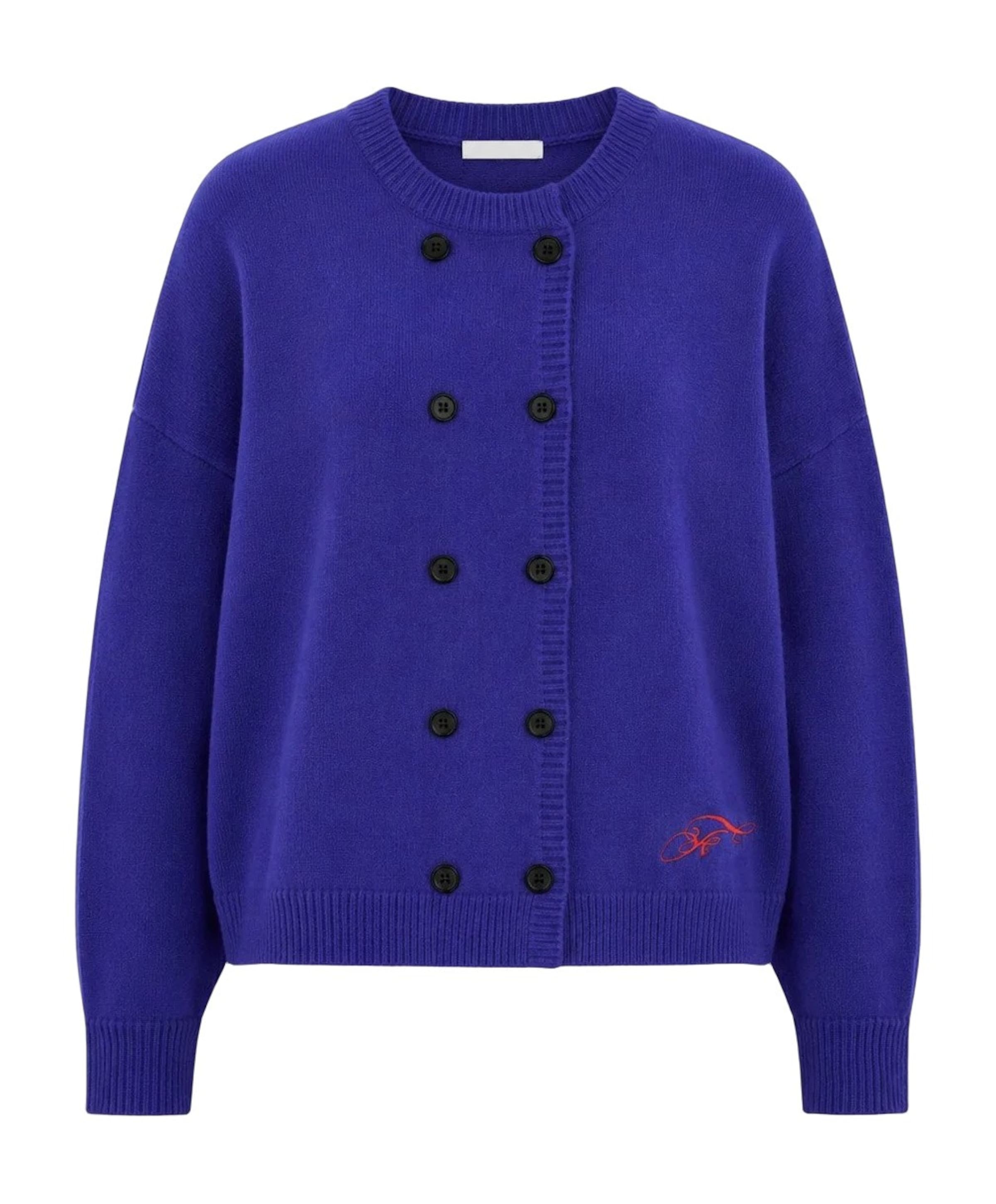 Dames vest blauw