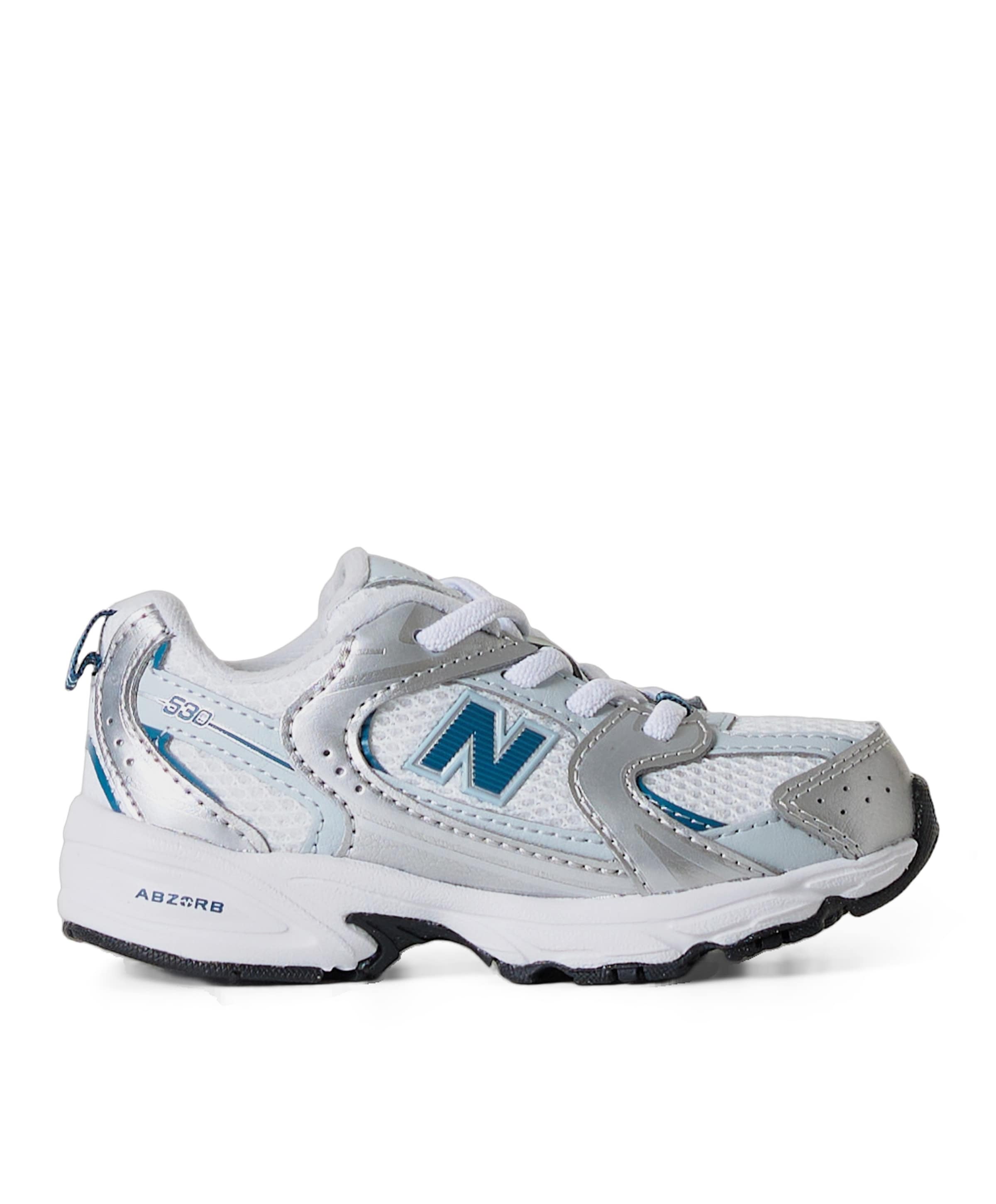 530 bungee lace uniseks sneakers  zilver